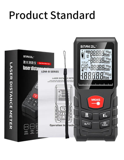 Precision Laser Distance Meter - Accurate and Compact Measuring Tool
