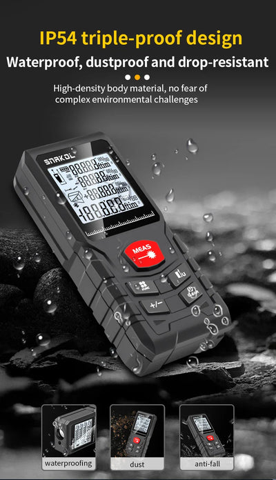 Precision Laser Distance Meter - Accurate and Compact Measuring Tool